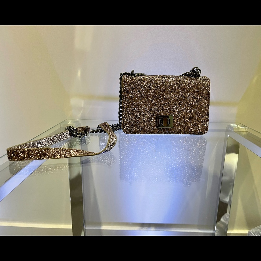 ALDO small crossbody bag. Brand new. Glitter